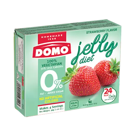 [V1-577] Domo Diet Jelly Vegetarian Strawberry 30G